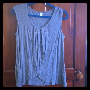 Gray Old Navy Maternity/Nursing Top